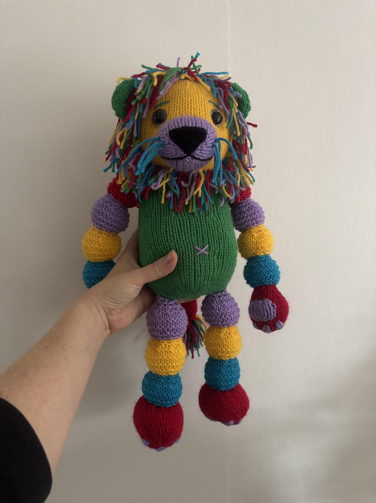Rainbow Lion Toy