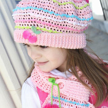 Parfait Hat & Scarf Crochet