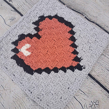 Heart Dishcloth