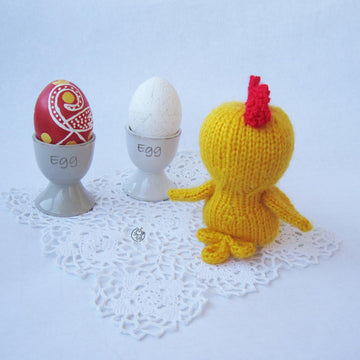 Toy for sleep. Chicken for small babies