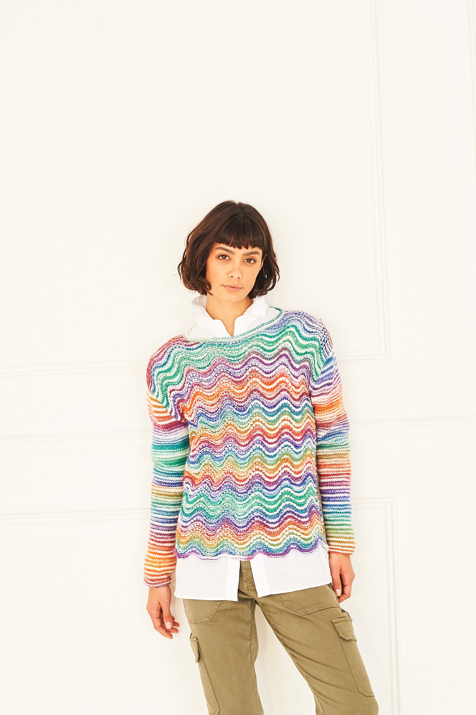 Sweater and Tank Top in Stylecraft Knit Me Crochet Me - 10037 - Downloadable PDF