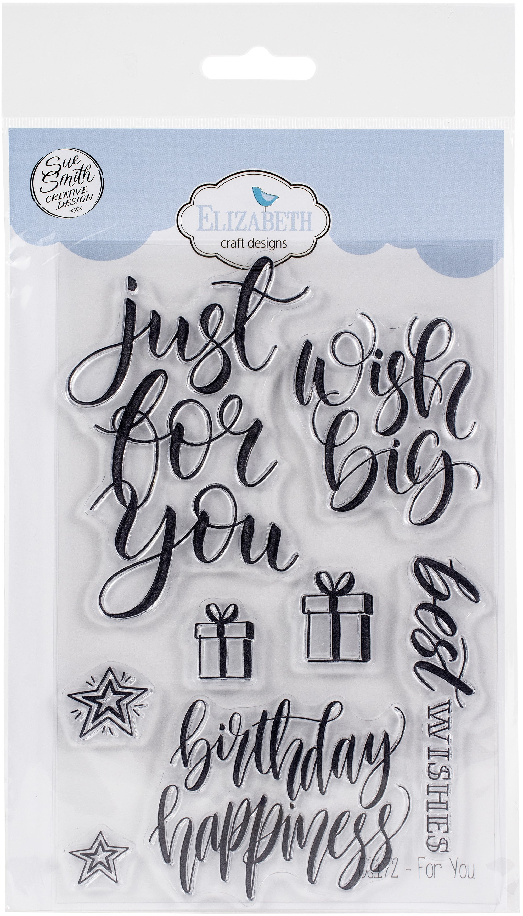 Elizabeth Craft Designs Elizabeth Crafts Clear Stamps - For You