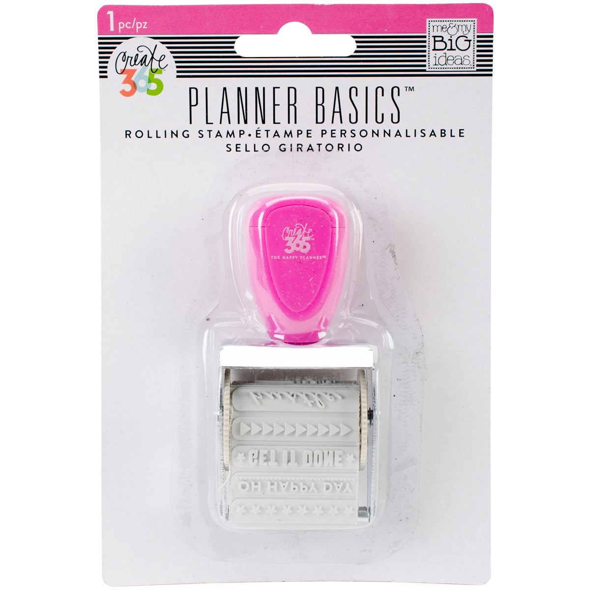 Happy Planner Rolling Stamp - Bright, 12 Titles