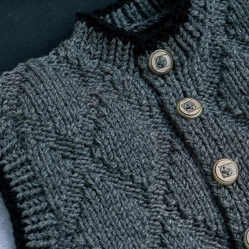 Hebden Gilet Jacket Knitting Pattern