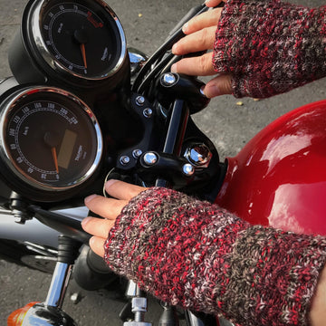 Speed Bump Fingerless Mitts