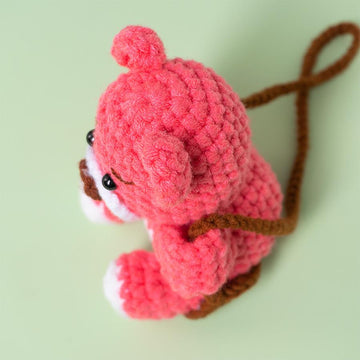 Strawberry Bear Car Hanging