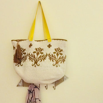 Pressed Flowers Tote