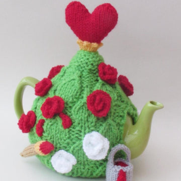 Painting the White Roses Red Tea Cosy
