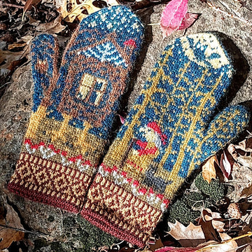 Enchanted Forest Mittens