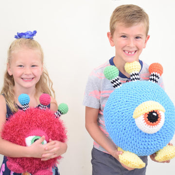 Neon The Gumball Monster Toy Pillow
