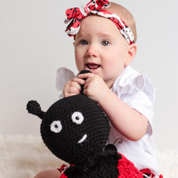 Ladybug C2C Lovey Blanket