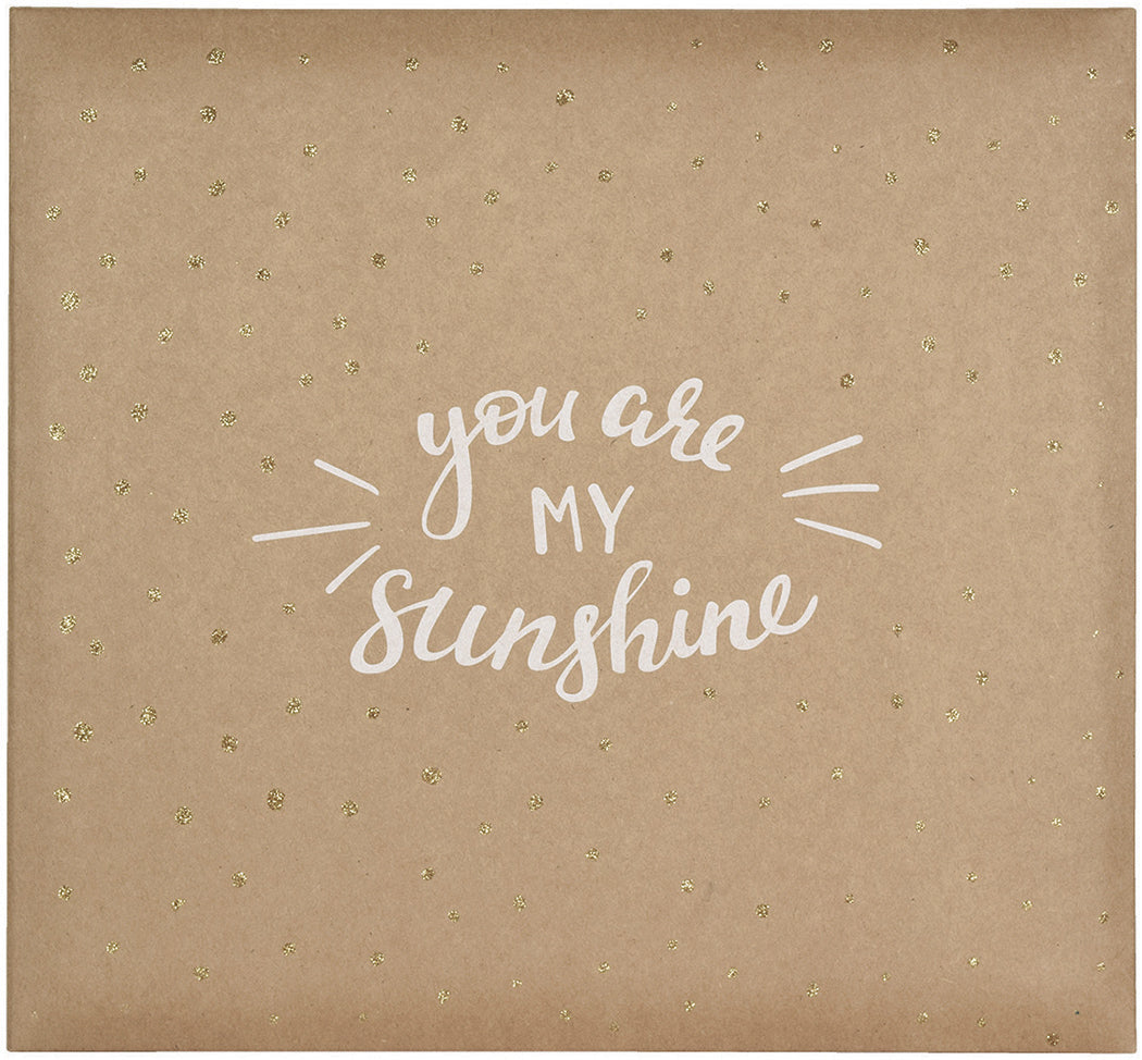 MBI Expressions Post Bound Album 12"x12" - Kraft My Sunshine