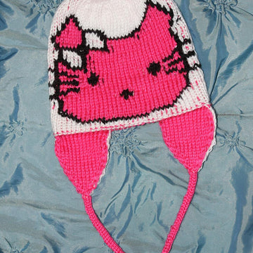 Double Knit Kitty Hat
