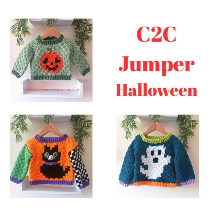 C2C Jumper Halloween