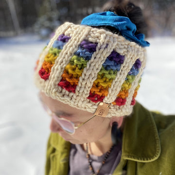 Over the Rainbow Headband/Neckwarmer