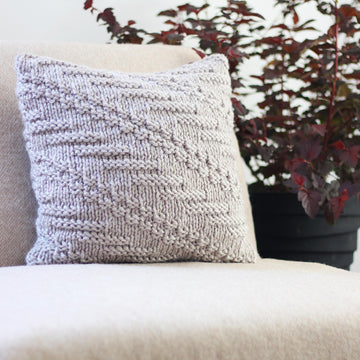 Oatmeal pillow cover