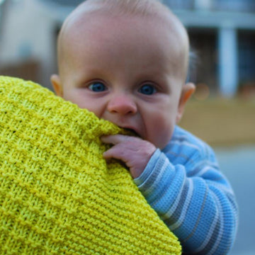 Toasty Waffle Blankie & Burpcloth