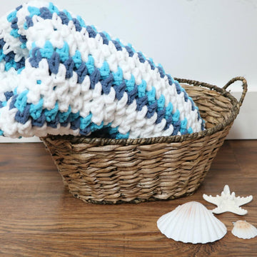 Seaside Cuddles Baby Blanket