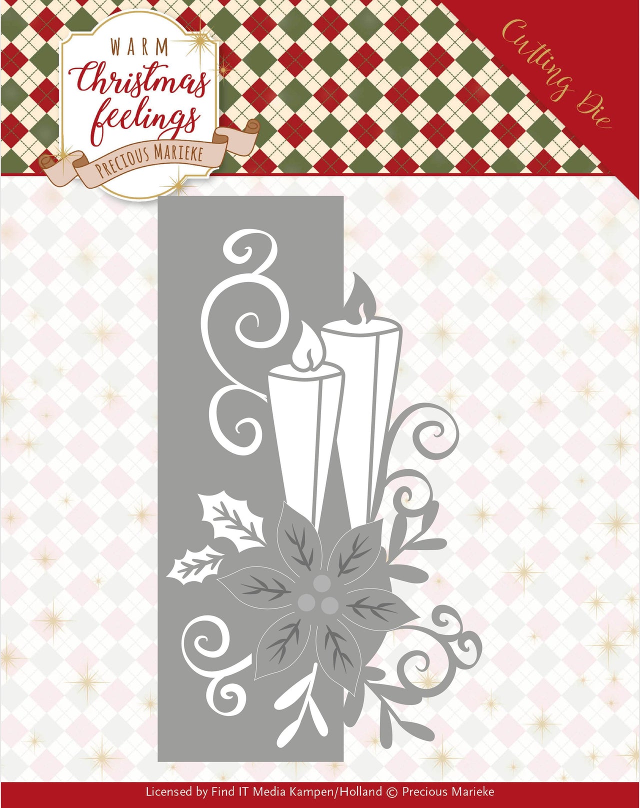 Find It Trading Precious Marieke Die - Candle Edge, Warm Christmas Feelings