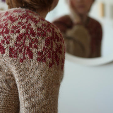 Between petals pullover