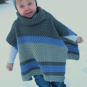 Emelyn Cowl Neck Poncho