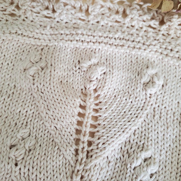 Yarrow Cotton Lace Face Cloth