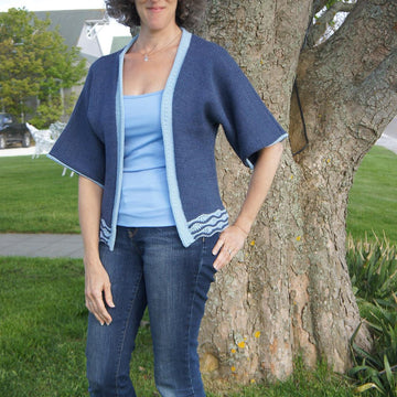 Drop Stitch Wave Cardi