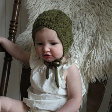Shetland Lace Bonnet