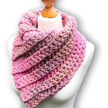Super Chunky Ribbed Bandana Cowl