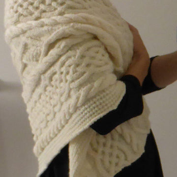 Raquel - aran wrap