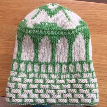 Aqueduct DK Hat and Tea Cozy