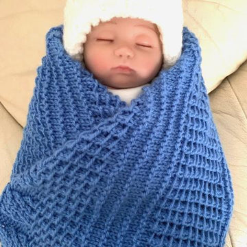 LAVENDER'S BLUE baby blanket
