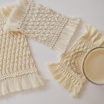 Boho Fringe Coasters