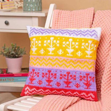 Flower Baskets Cushion Cover
