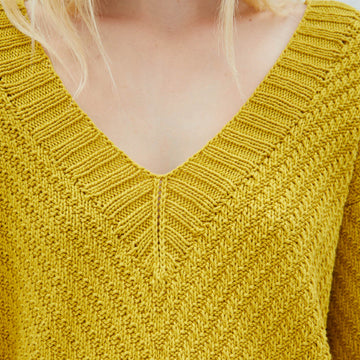 Lizzy - Sweater Knitting Pattern For Women in Debbie Bliss Piper
