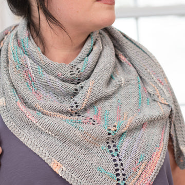 Kabat Shawl in Berroco Splash - Downloadable PDF