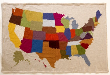 Lion Brand Country Afghan in Lion Brand Vanna's Choice - 80046