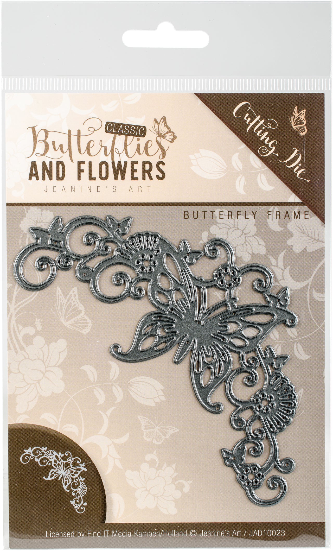 Find It Trading Jeanine's Art Die - Butterfly Corner, Butterflies & Flowers