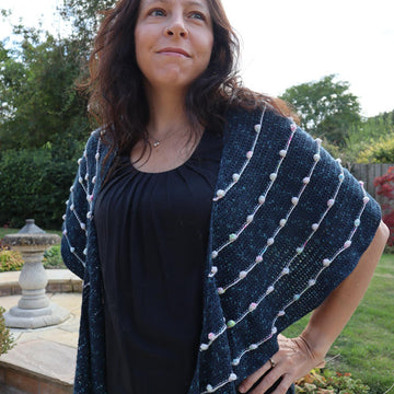 Festoon Crescent Shawl