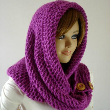 Loulou Kiss Hood Scarf