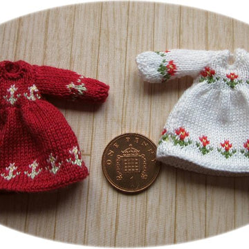 1:12th scale Toddlers Floral Dress