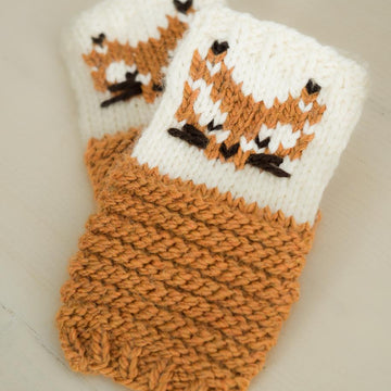 Greta Fox Wrist Warmers