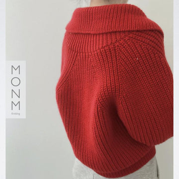 Wrap-effect Pullover