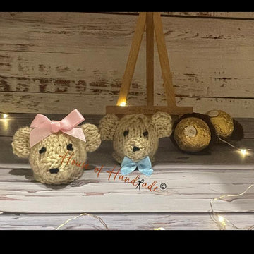 Teddy Bear Baby Shower Favour Ferrero Rocher Cover