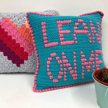 Lean on me cushion