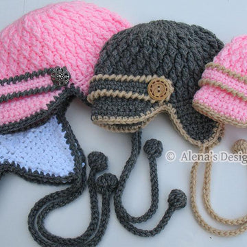 Two-Button Visor Hat With Ear Flaps