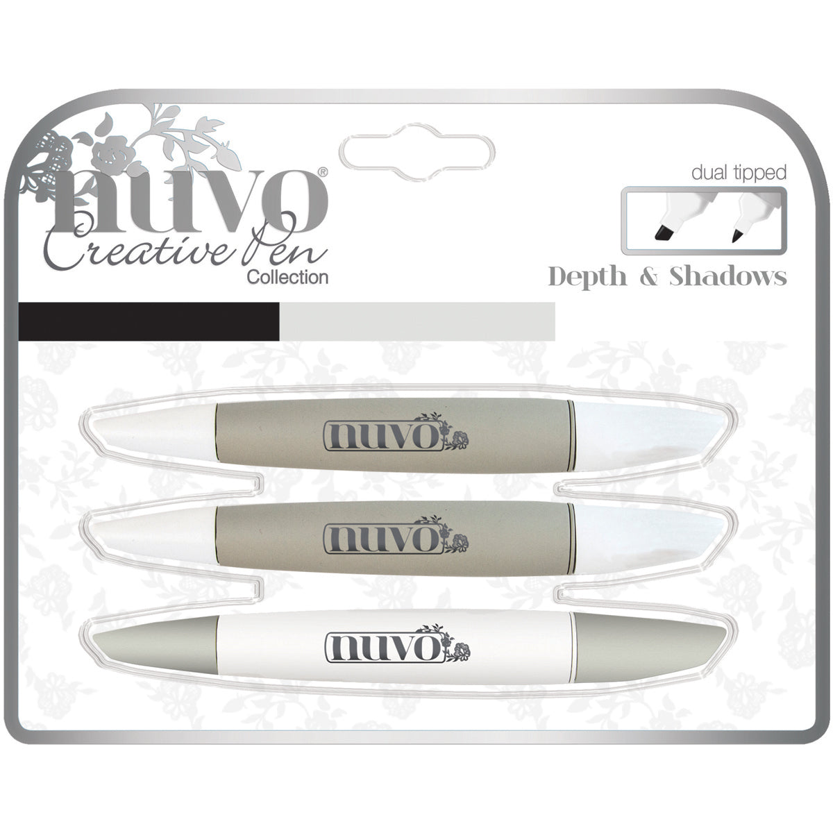 Tonic Studios Nuvo Creative Pen Collection - Depth & Shadows