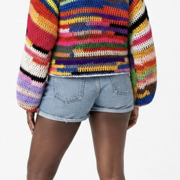 Scrap Crochet Cardigan