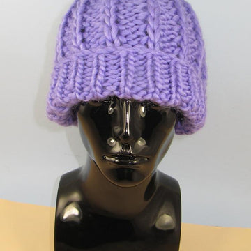 Super Chunky Fishermans Rib Beanie Hat