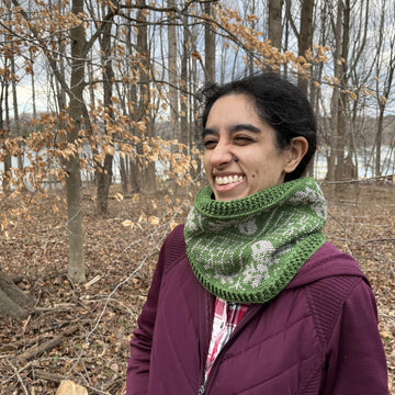 Acorn and Oak Cowl (Crochet)
